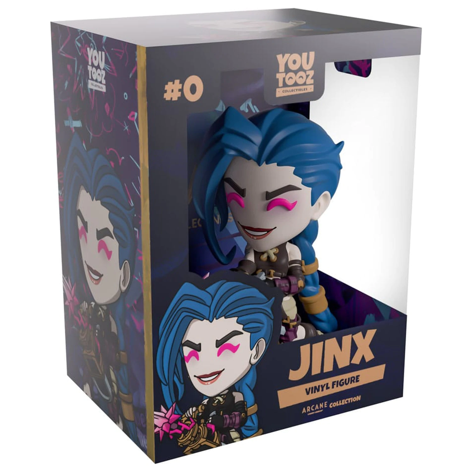 Arcane Vinyl Figura Jinx 11 cm fotografija izdelka