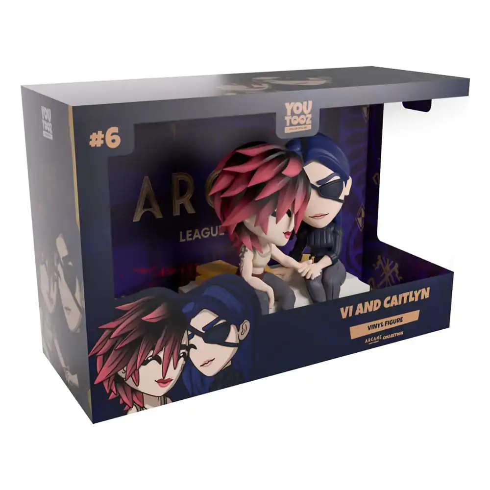 Arcane Vinyl Figure set 2 kosa Vi & Caitlyn 11 cm fotografija izdelka