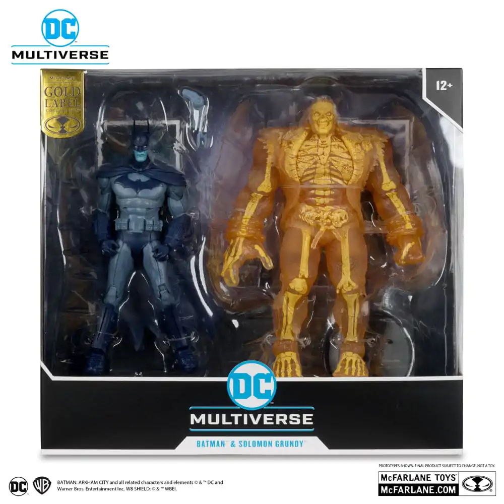 Arham City DC Multiverse Akcijska figura 2-Pack Batman & Solomon Grundy (Gold Label) 18 cm fotografija izdelka