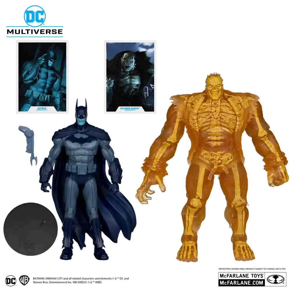 Arham City DC Multiverse Akcijska figura 2-Pack Batman & Solomon Grundy (Gold Label) 18 cm fotografija izdelka