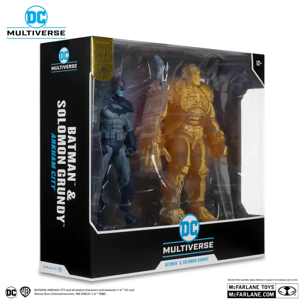 Arham City DC Multiverse Akcijska figura 2-Pack Batman & Solomon Grundy (Gold Label) 18 cm fotografija izdelka