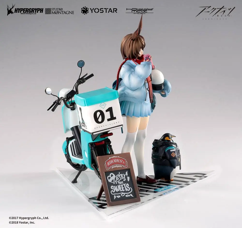 Arknights PVC Kip 1/7 Amiya Fresh Fastener Ver. Deluxe Edition 26 cm fotografija izdelka