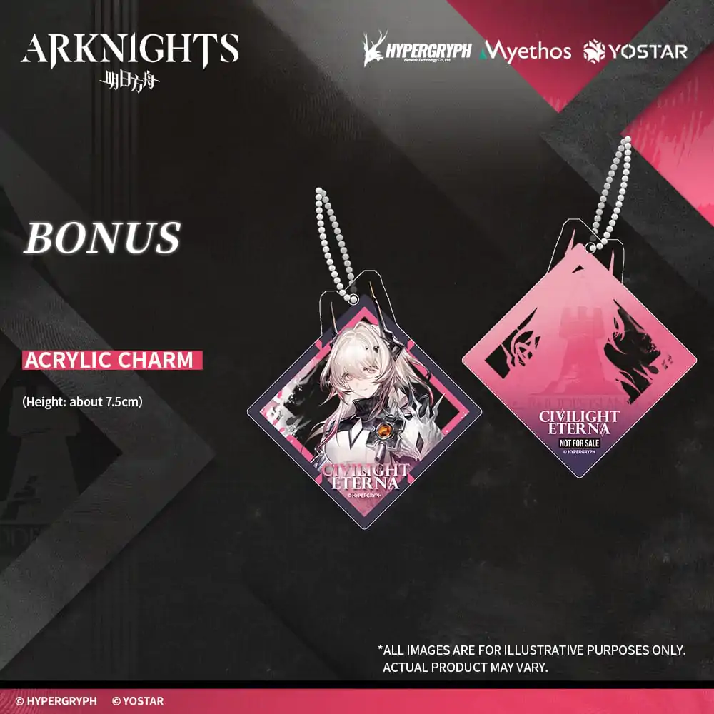 Arknights PVC Kip 1/7 Civilight Eterna 31 cm fotografija izdelka
