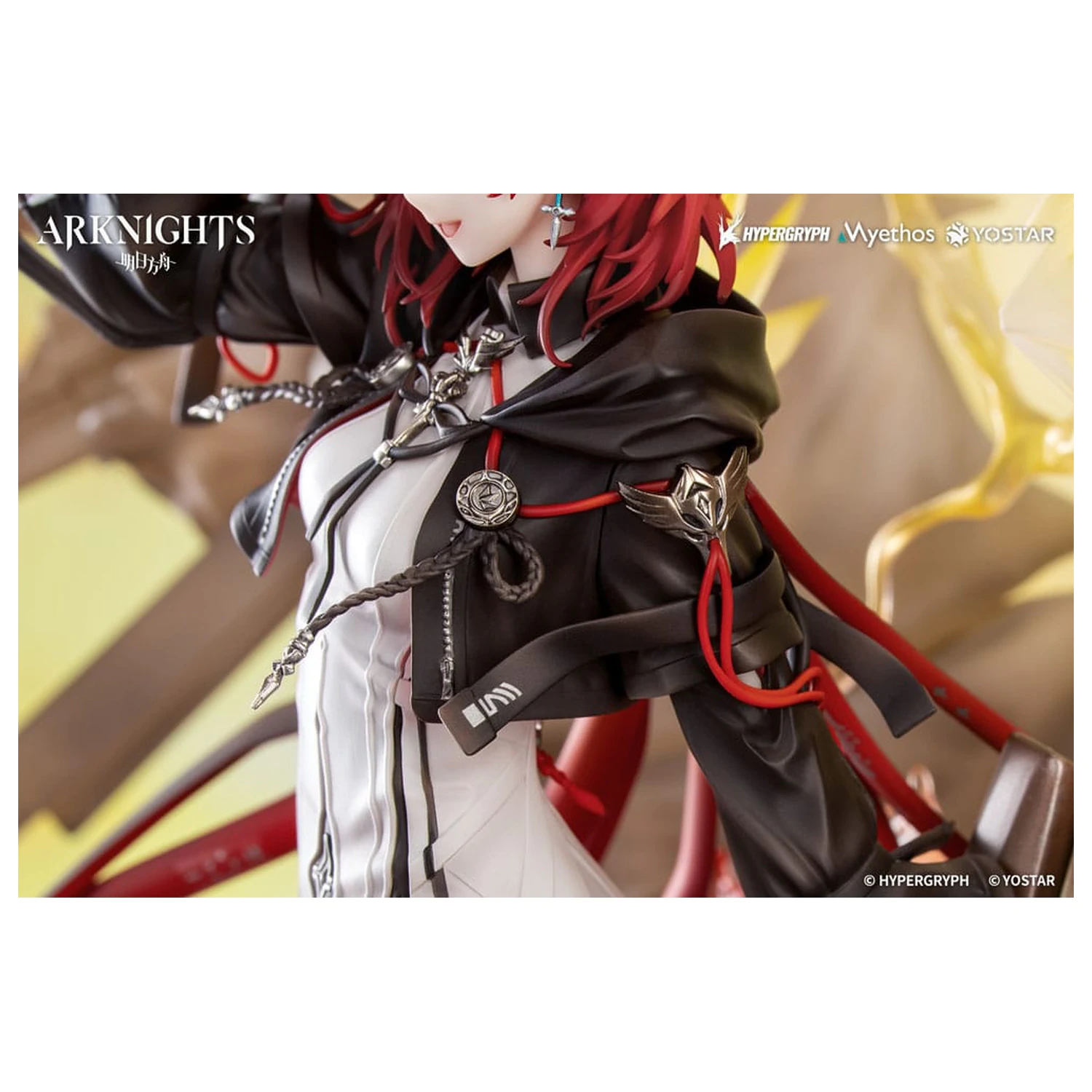 Arknights PVC kip 1/7 Exusiai the New Covenant: Elite 2 Ver. 36 cm fotografija izdelka