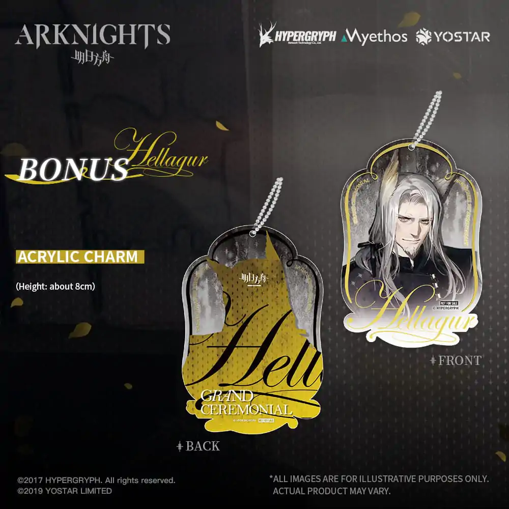 Arknights PVC Kip 1/7 Hellagur: Formal Dress Ver. 21 cm fotografija izdelka