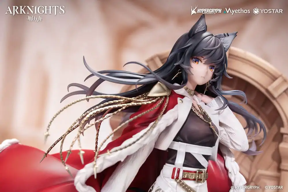 Arknights PVC kip 1/7 Texas the Omertosa: The Throne Ver. 28 cm fotografija izdelka