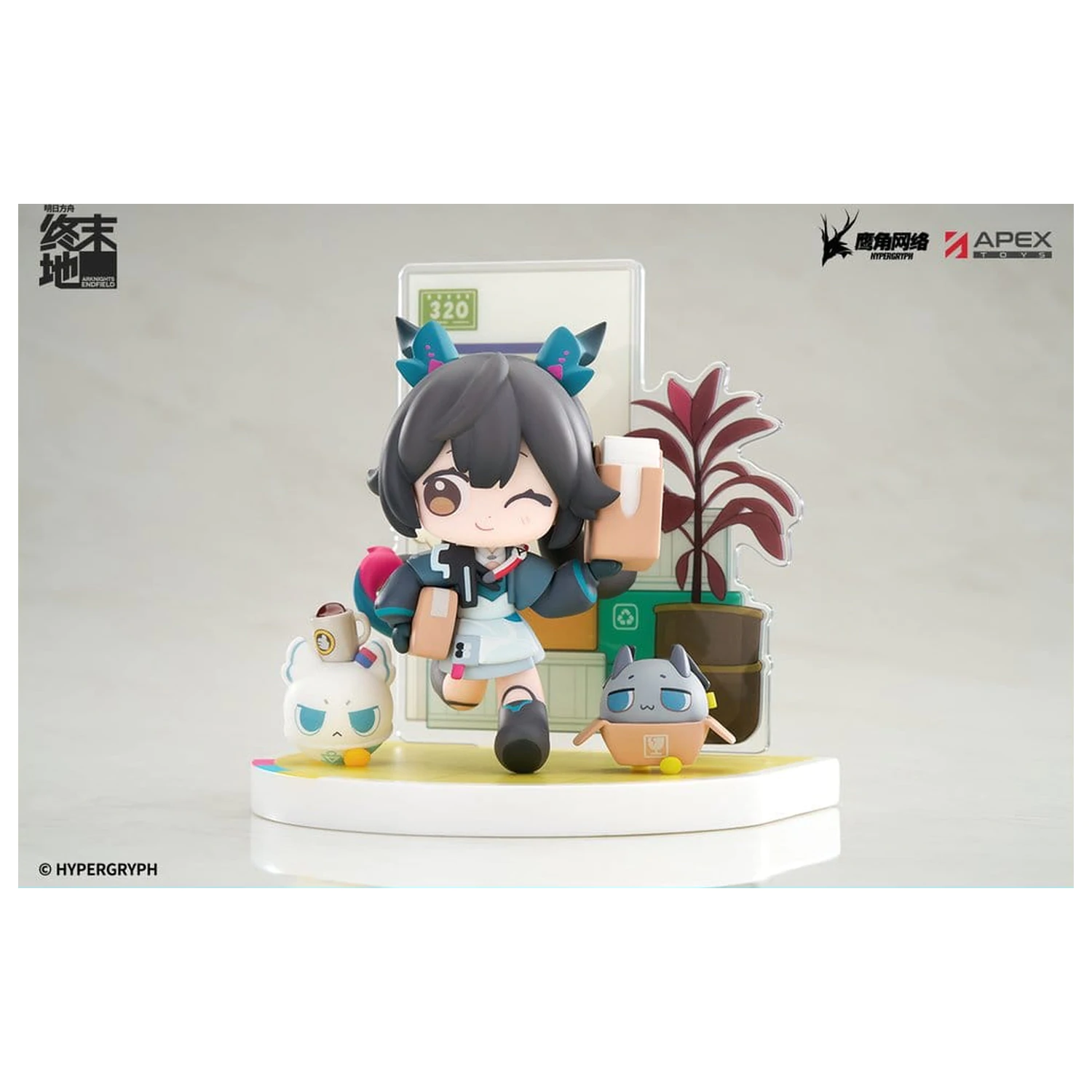 Arknights Cuties Series PVC Figura Endfield Chen Qianyu 12 cm fotografija izdelka