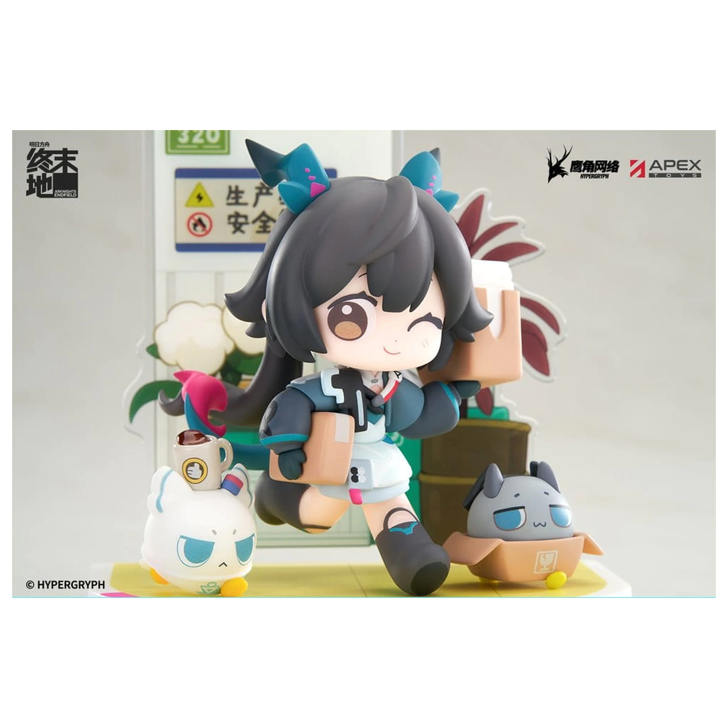 Arknights Cuties Series PVC Figura Endfield Chen Qianyu 12 cm fotografija izdelka
