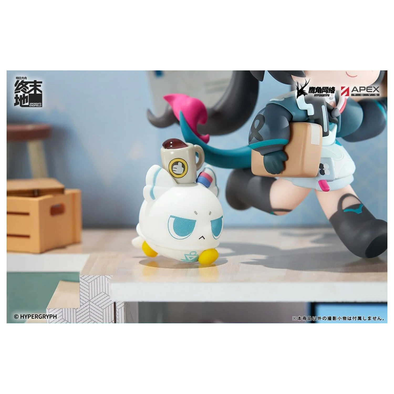 Arknights Cuties Series PVC Figura Endfield Chen Qianyu 12 cm fotografija izdelka