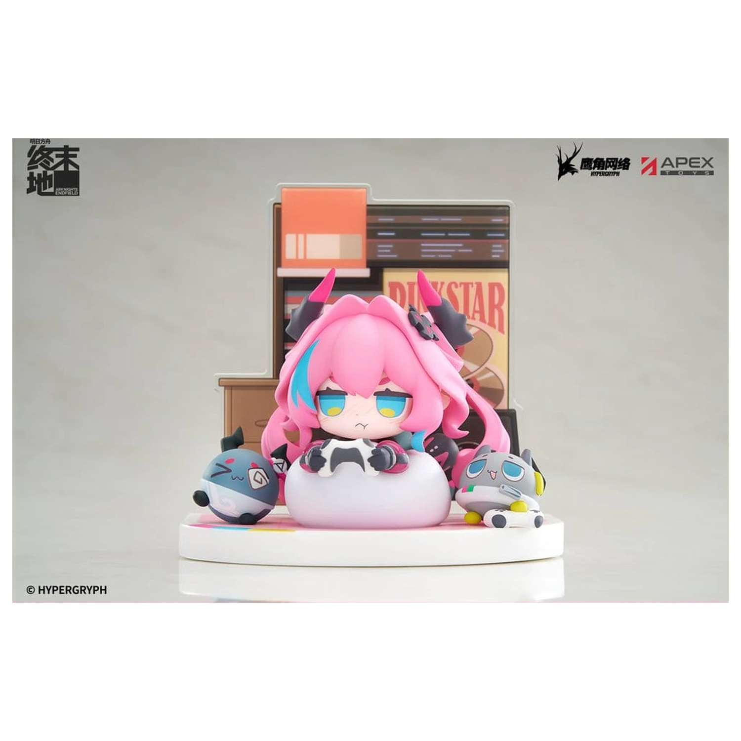 Arknights Cuties Series PVC figura Endfield Yvonne 12 cm fotografija izdelka