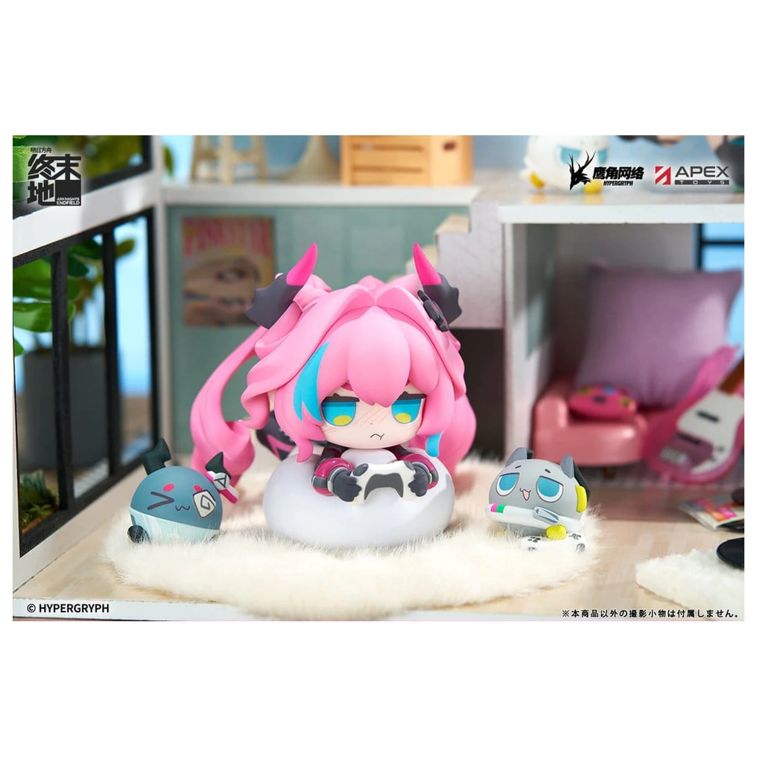 Arknights Cuties Series PVC figura Endfield Yvonne 12 cm fotografija izdelka