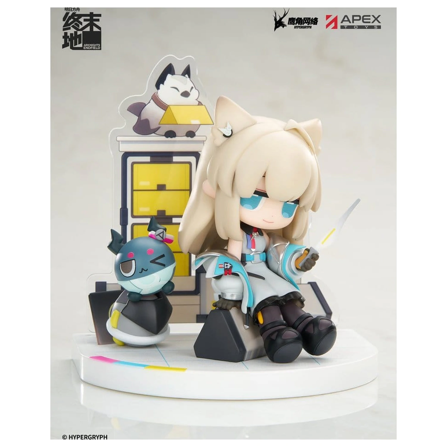 Arknights Cuties Series PVC Figura Endfield Perlica 11 cm fotografija izdelka