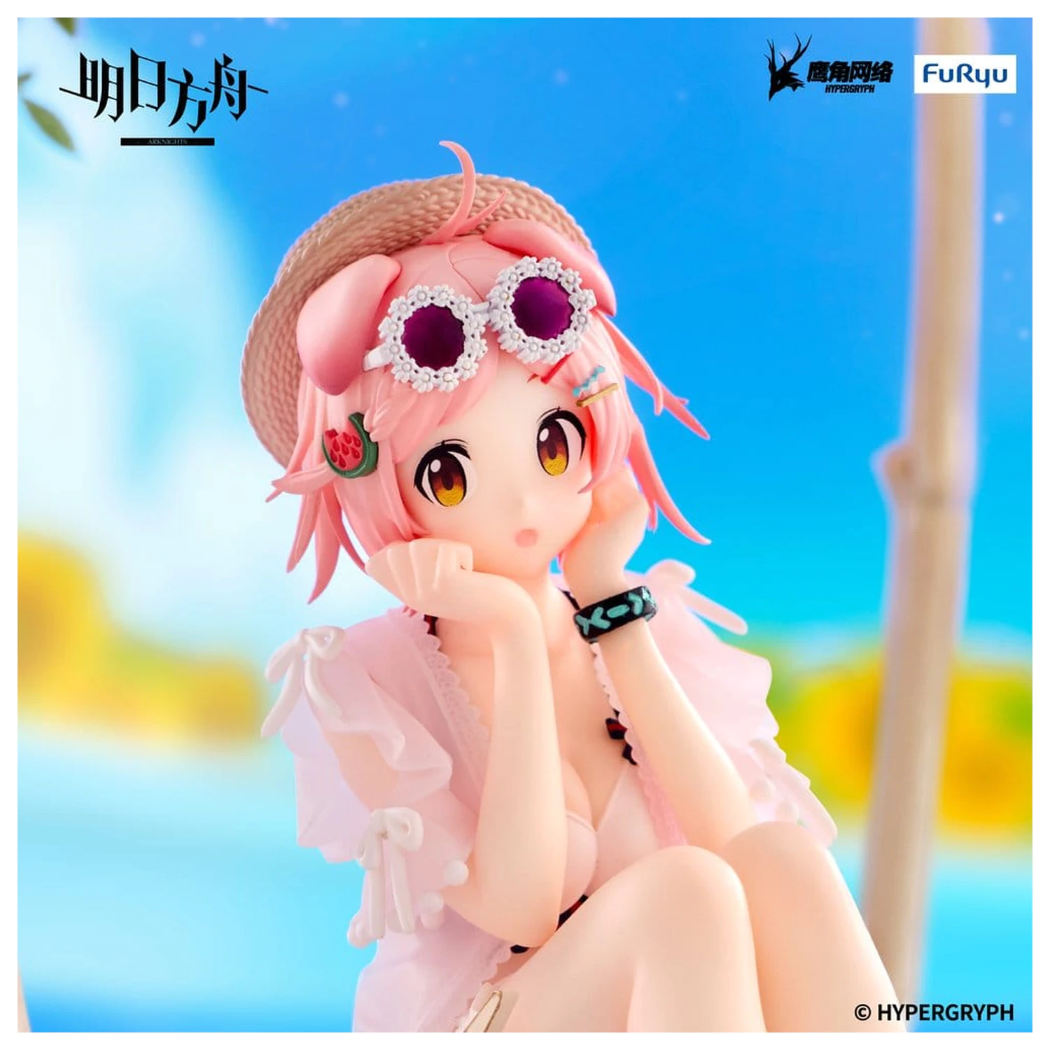 Arknights Noodle Stopper PVC kip Goldenglow Summer Flowers FA394 Ver. 10 cm fotografija izdelka