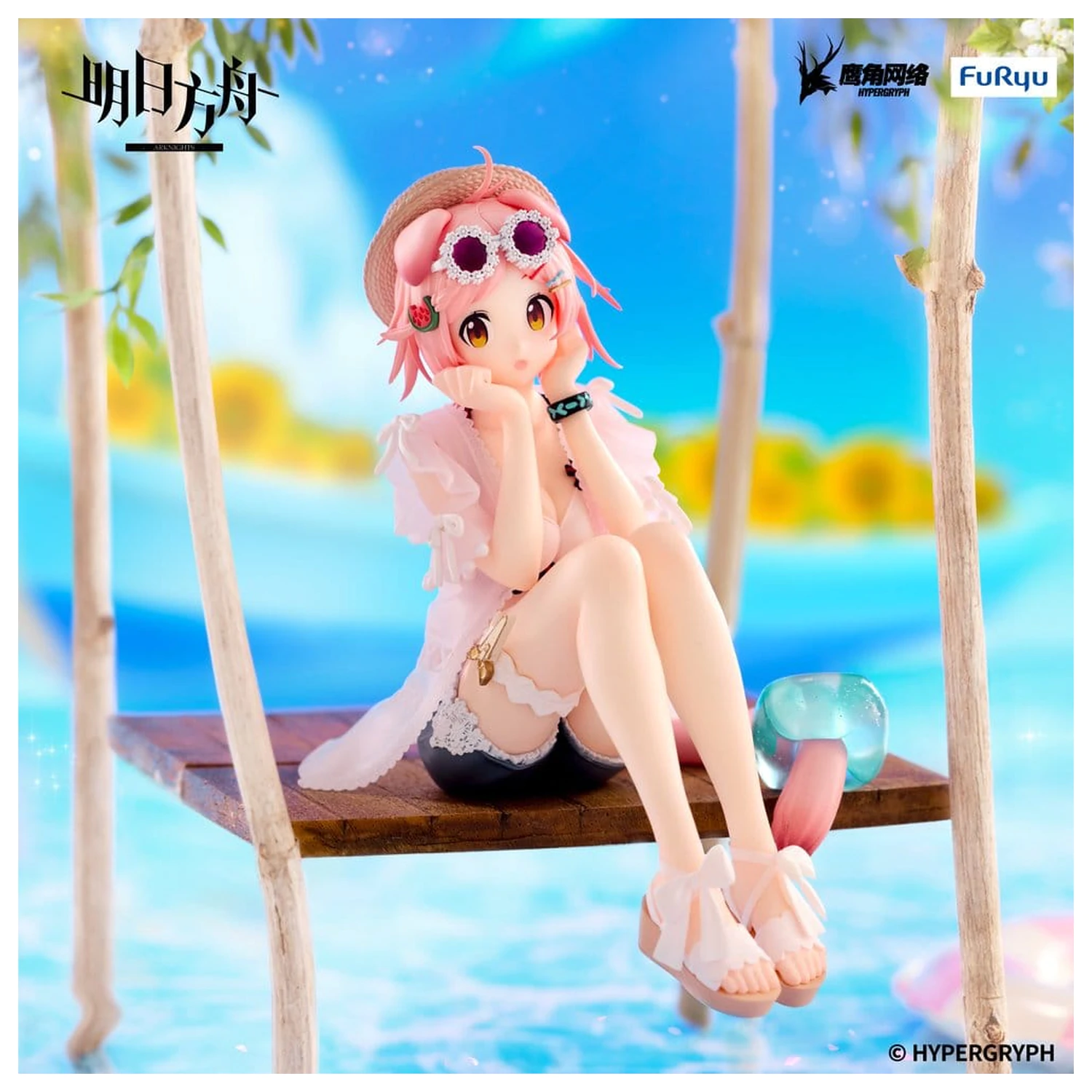 Arknights Noodle Stopper PVC kip Goldenglow Summer Flowers FA394 Ver. 10 cm fotografija izdelka