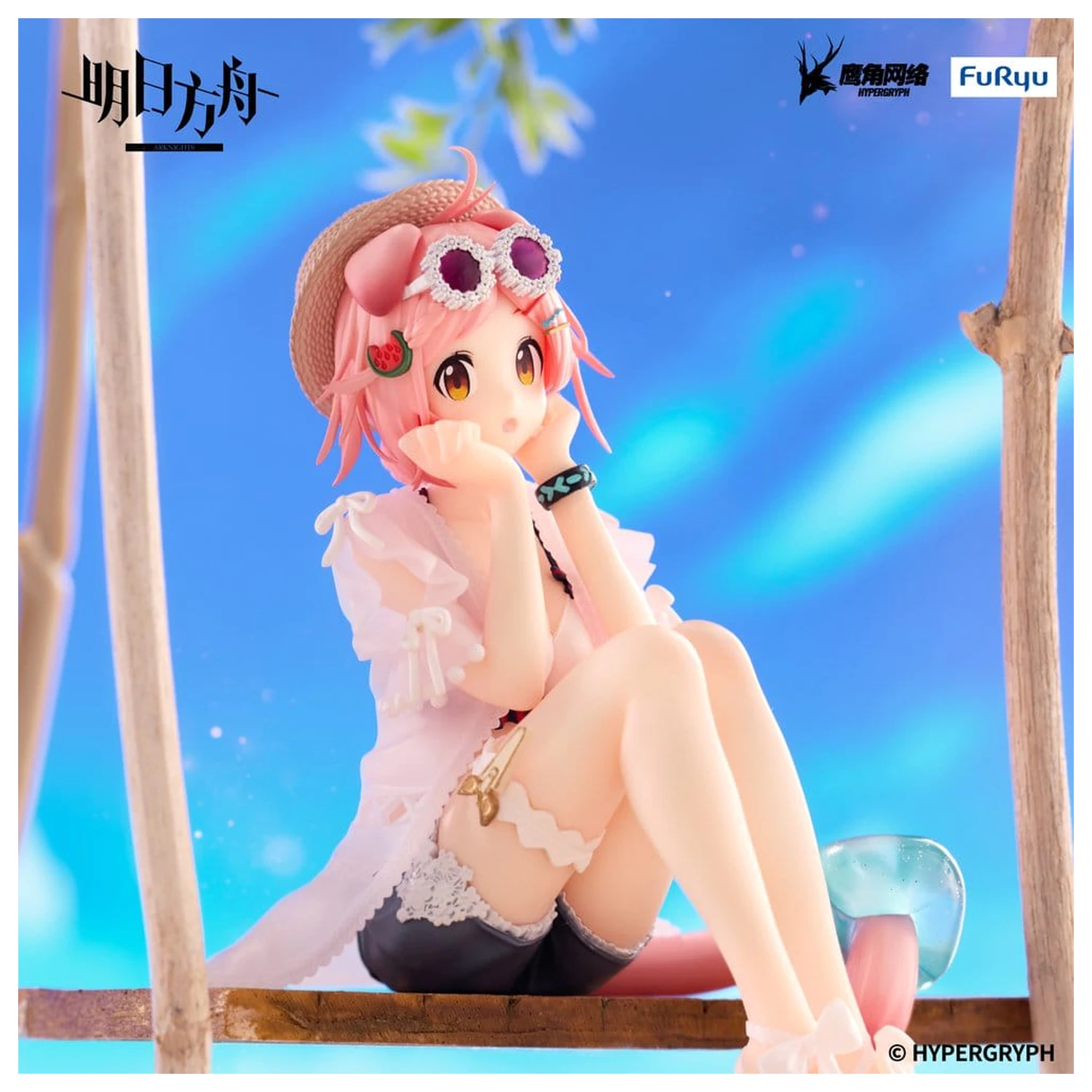 Arknights Noodle Stopper PVC kip Goldenglow Summer Flowers FA394 Ver. 10 cm fotografija izdelka