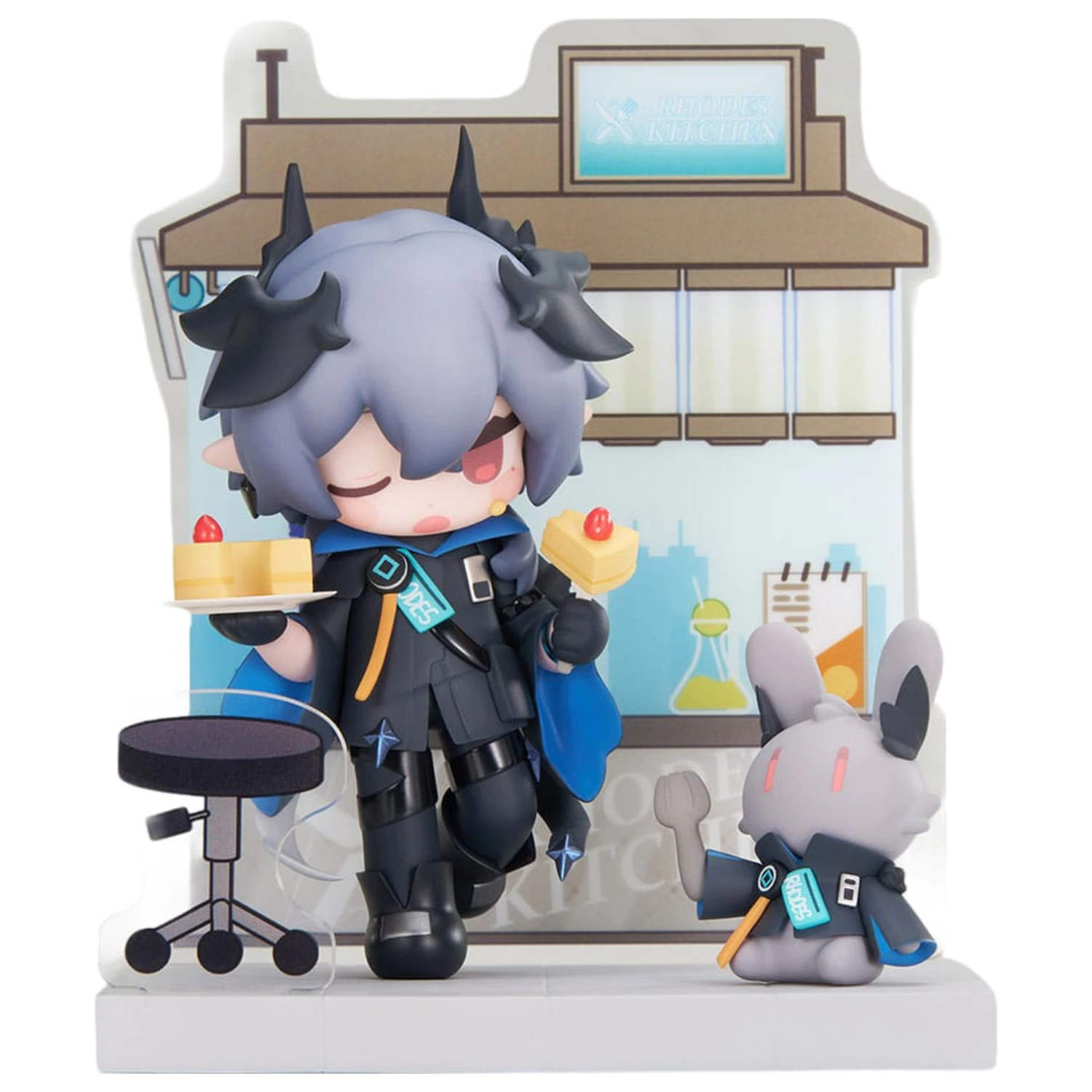 Arknights Would You Like A Dessert? Mini Series PVC kip Logos 10 cm fotografija izdelka