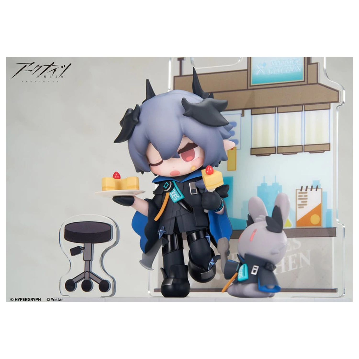 Arknights Would You Like A Dessert? Mini Series PVC kip Logos 10 cm fotografija izdelka