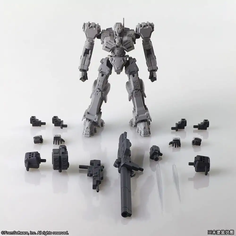 Armored Core Structure Arts Plastični modelarski kompleti 4-paket Serija 1 fotografija izdelka