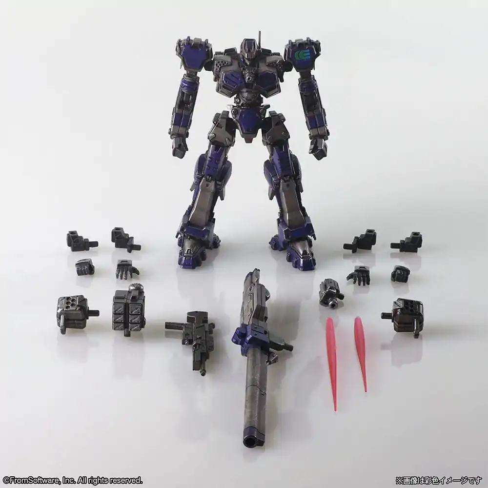 Armored Core Structure Arts Plastični modelarski kompleti 4-paket Serija 1 fotografija izdelka