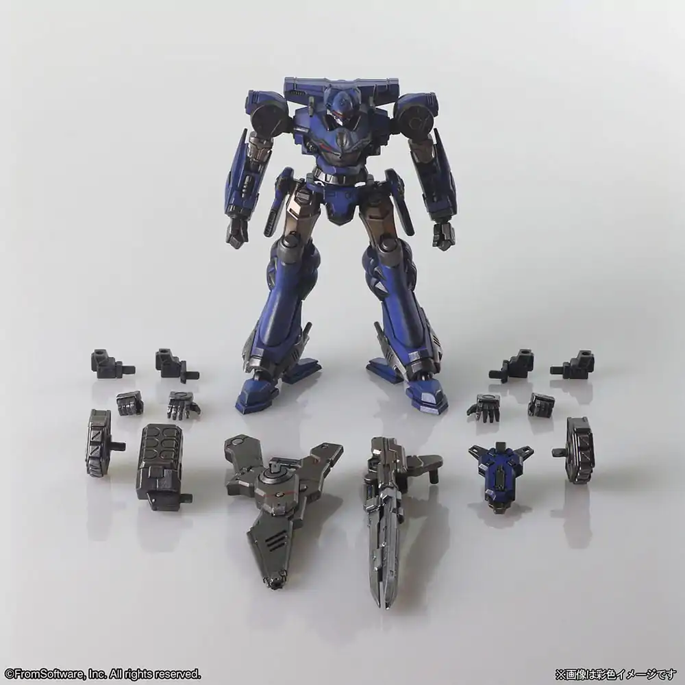 Armored Core Structure Arts Plastični modelarski kompleti 4-paket Serija 1 fotografija izdelka