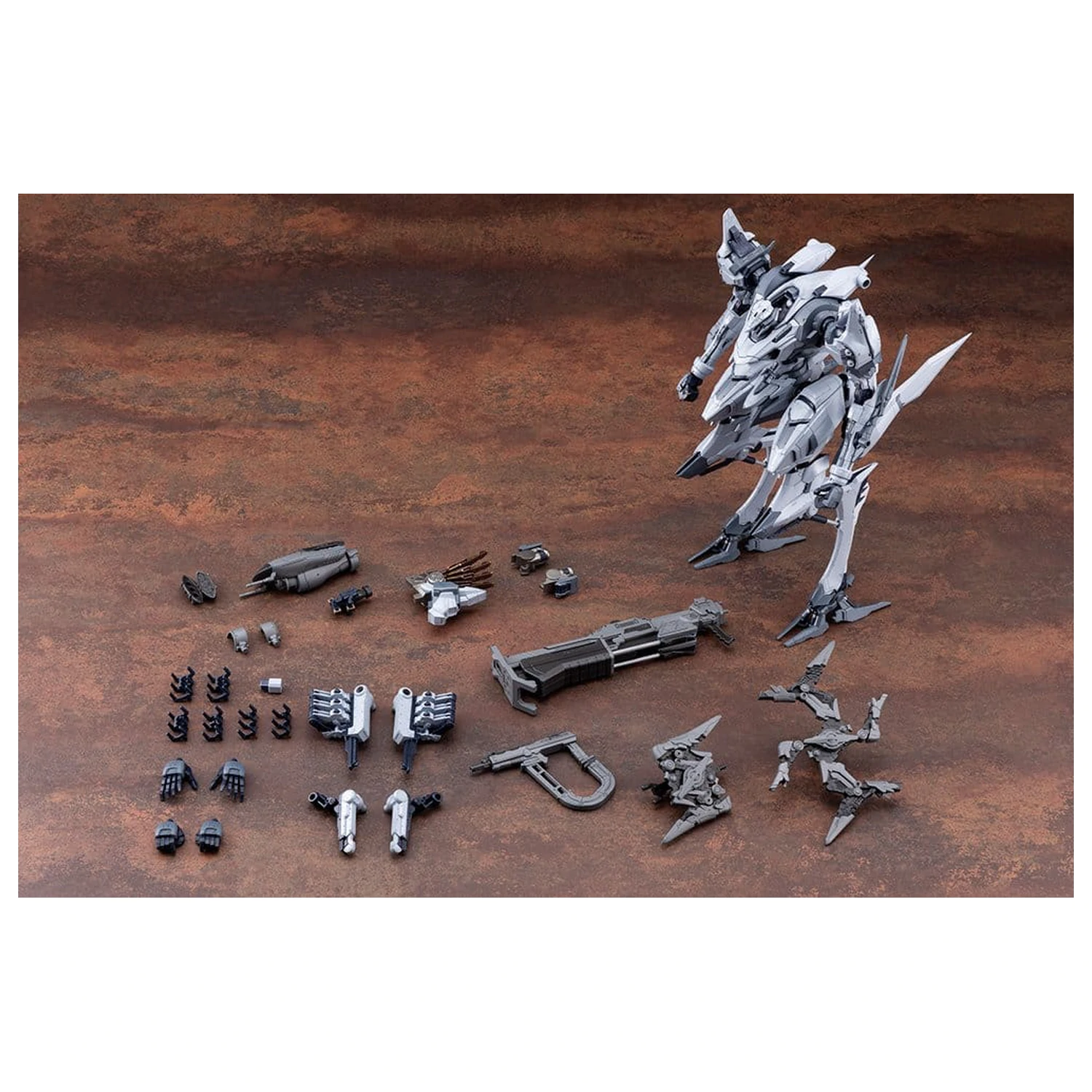 Armored Core V.I.O.S. Plastic Model Kit Schneider Nachtreihe/40E Close-Quarters Assault Type 27 cm fotografija izdelka