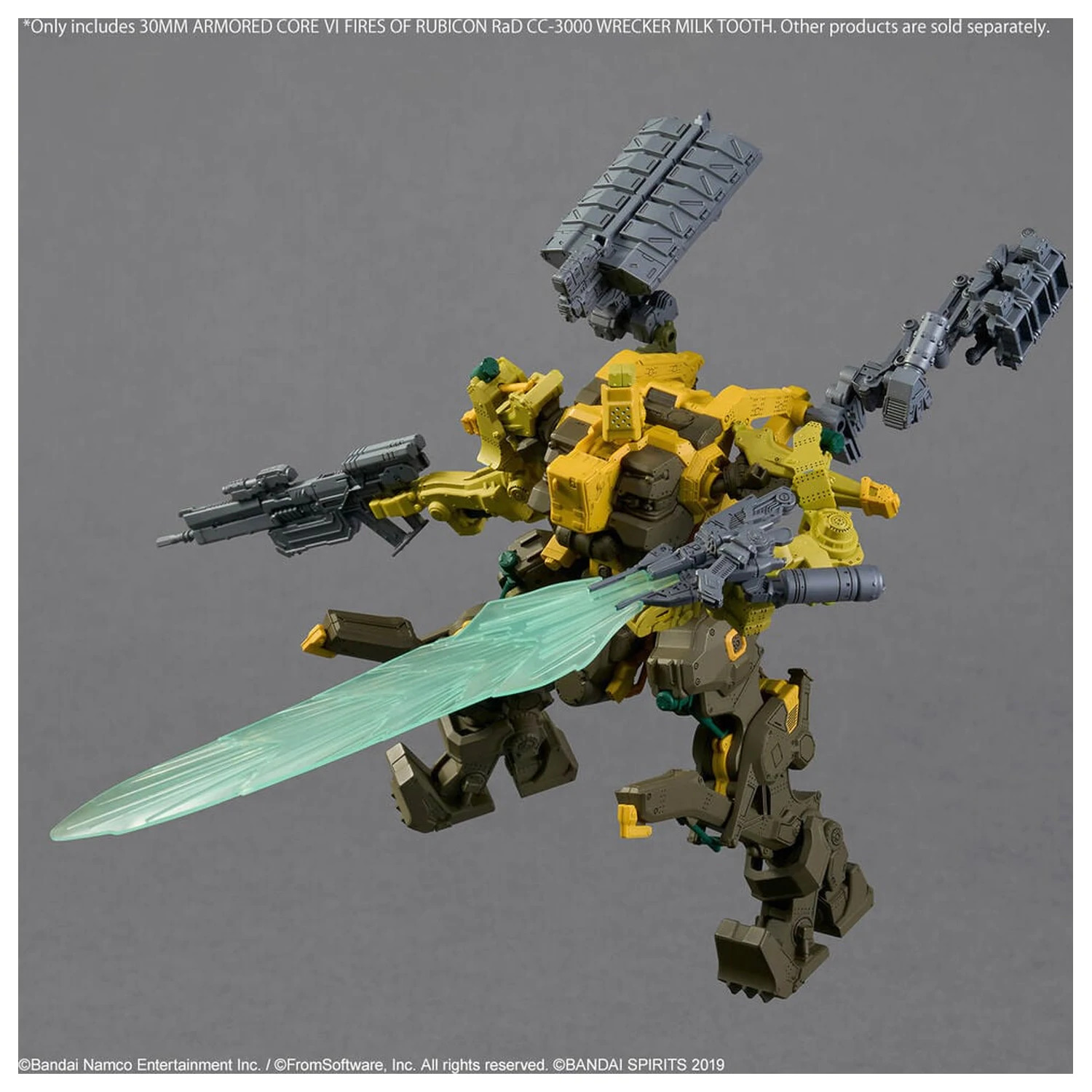 Armored Core VI Fires of Rubicon RAD RaD Wrecker Milktooth komplet modela 30MM fotografija izdelka