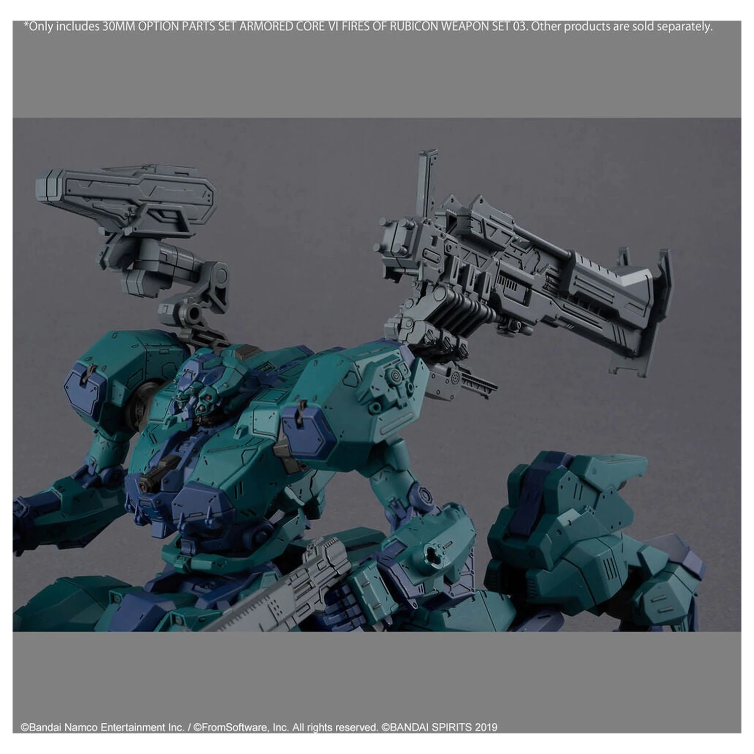 Armored Core VI Fires of Rubicon Orožje 03 Izbirni deli komplet Model Kit 30MM fotografija izdelka