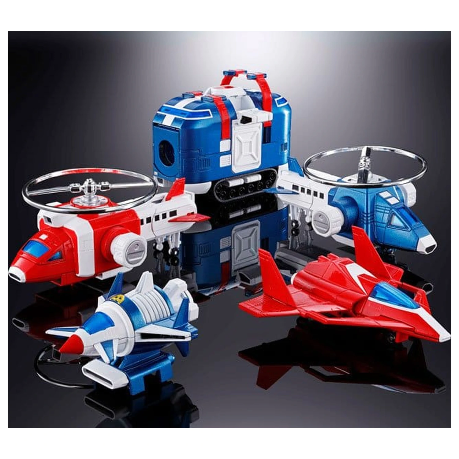 Armored Fleet Dairugger XV Soul of Chogokin Diecast akcijska figura GX-88 fotografija izdelka