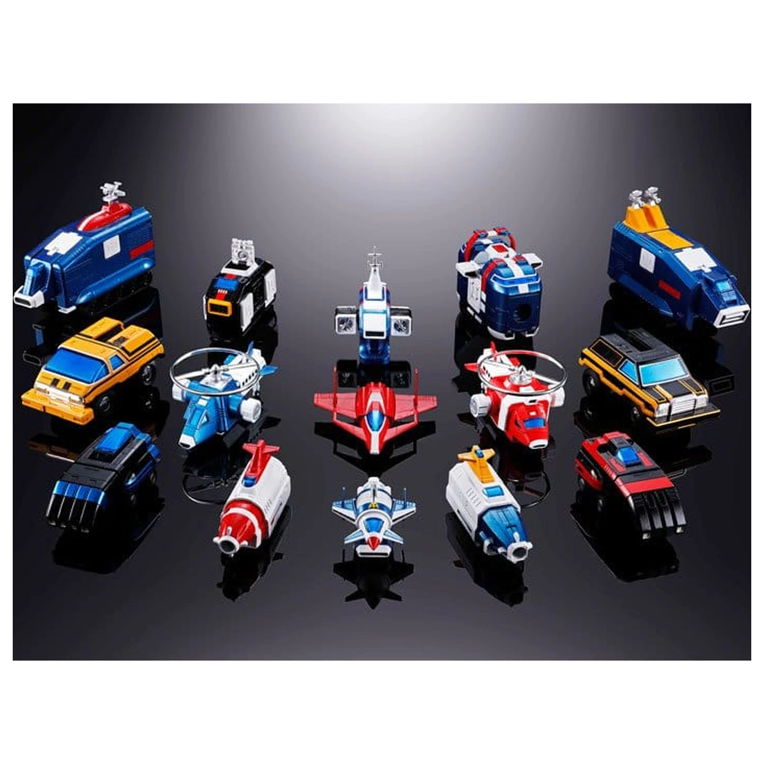 Armored Fleet Dairugger XV Soul of Chogokin Diecast akcijska figura GX-88 fotografija izdelka