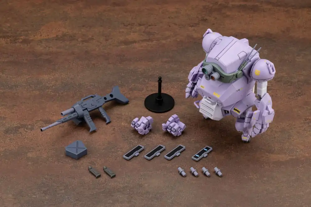 Armored Trooper Votoms X JGSDF Model Kit Tip 07 - III Tank Nacchin (Scopedog Version) Melquiyan Forces Barva 10 cm fotografija izdelka