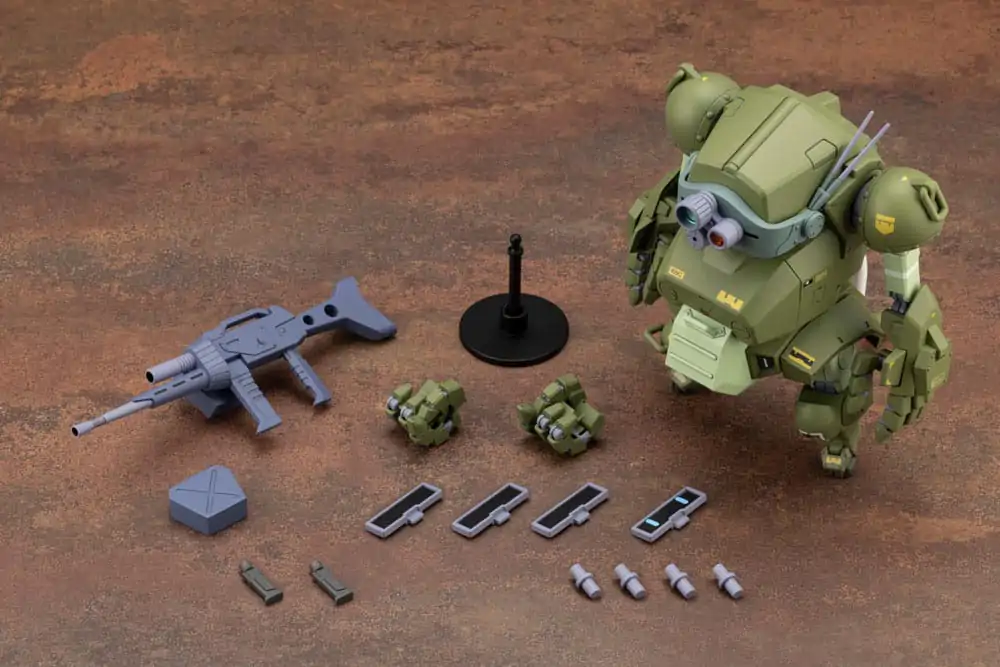 Armored Trooper Votoms X JGSDF Model Kit Tip 07 - III Tank Nacchin (Scopedog Version) 10 cm fotografija izdelka