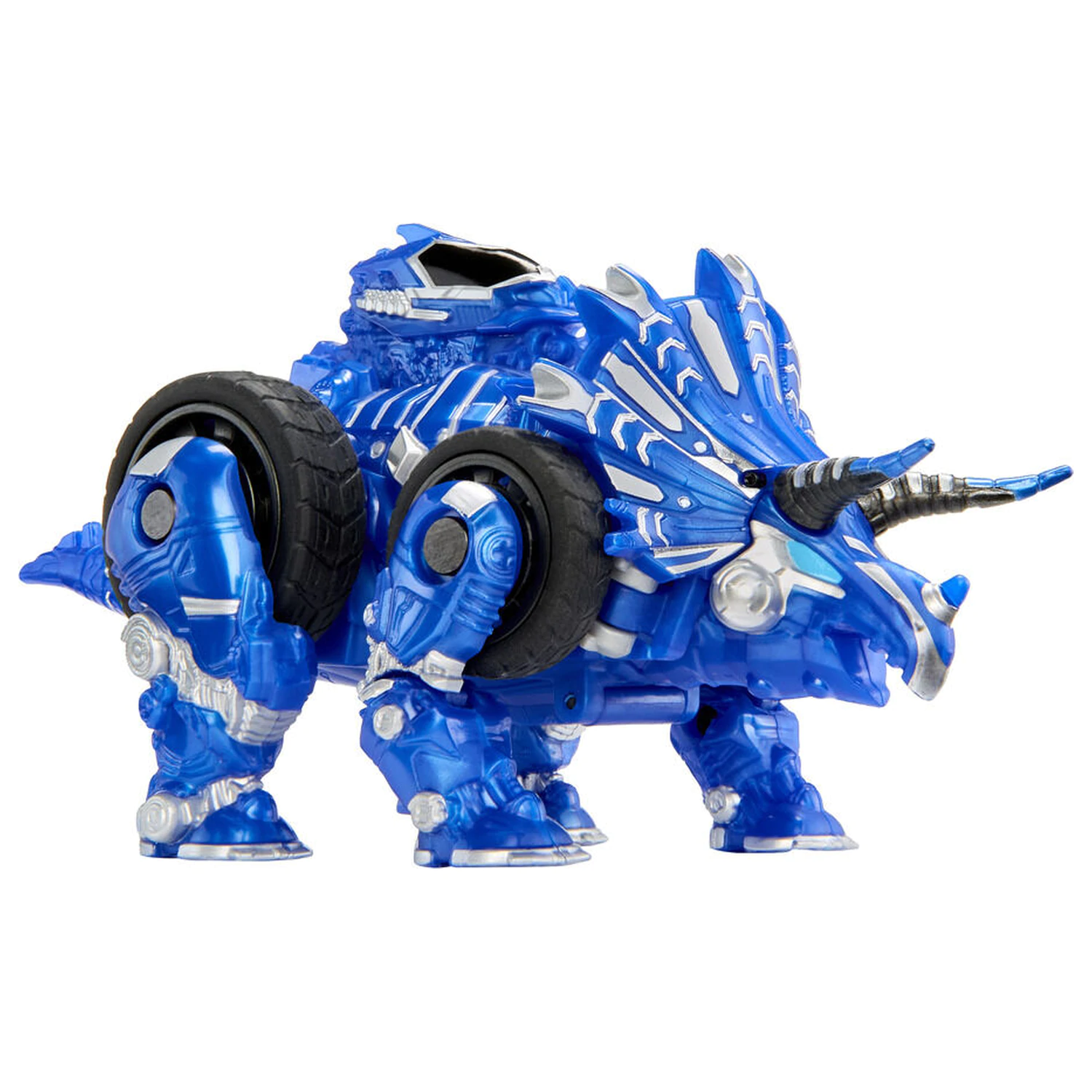 Armorsaurs Evolver Triceratops Kobaltna figura fotografija izdelka