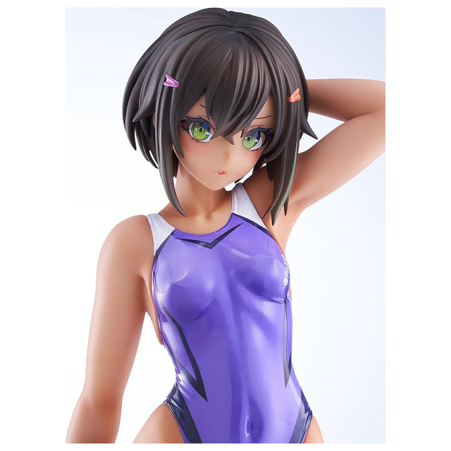 Arms Note PVC figura 1/7 Buchou-chan of the Swimming Club Purple Swimsuit Ver. 22 cm fotografija izdelka