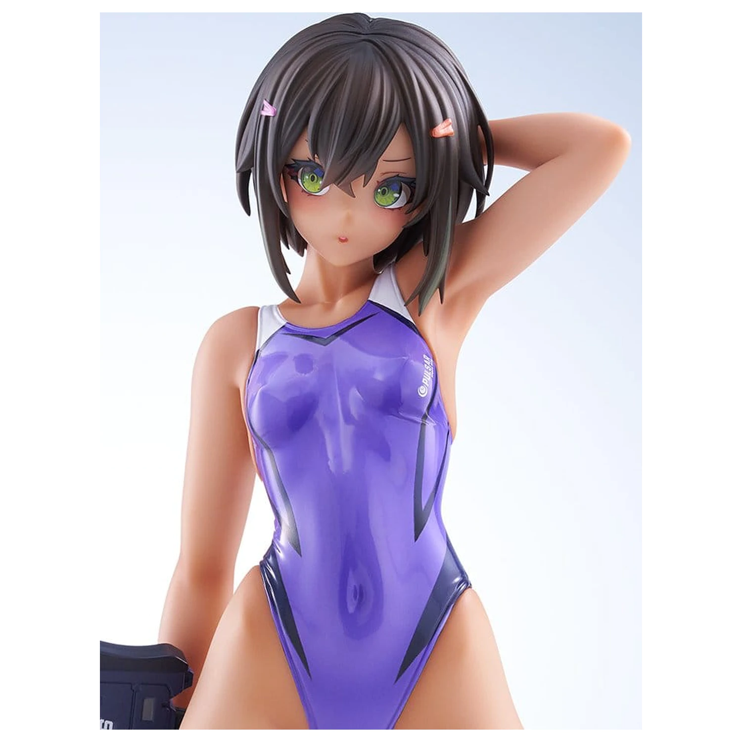 Arms Note PVC figura 1/7 Buchou-chan of the Swimming Club Purple Swimsuit Ver. 22 cm fotografija izdelka