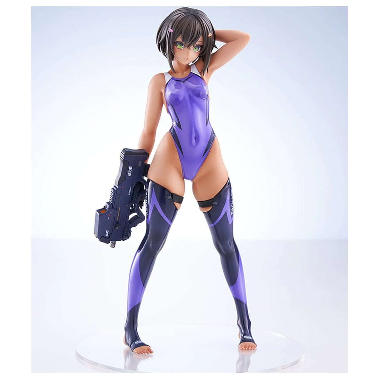 Arms Note PVC figura 1/7 Buchou-chan of the Swimming Club Purple Swimsuit Ver. 22 cm fotografija izdelka