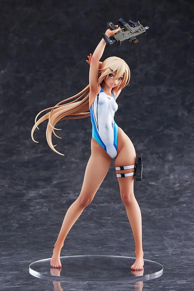 Arms Note PVC Kip 1/7 Kouhai-chan of the Swim Club Blue Line Swimsuit Ver. 29 cm fotografija izdelka