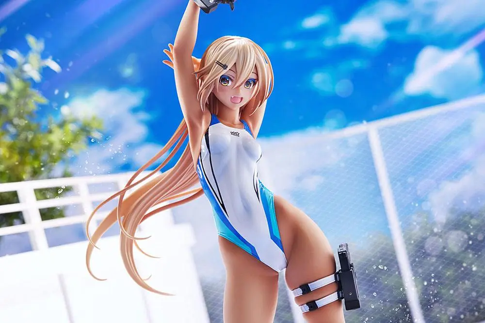 Arms Note PVC Kip 1/7 Kouhai-chan of the Swim Club Blue Line Swimsuit Ver. 29 cm fotografija izdelka