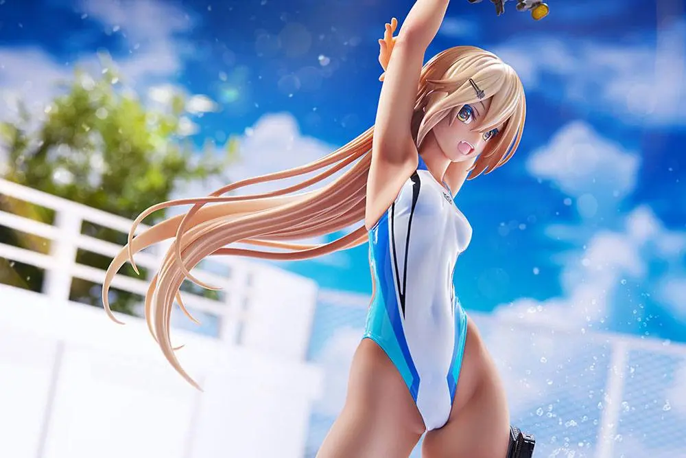 Arms Note PVC Kip 1/7 Kouhai-chan of the Swim Club Blue Line Swimsuit Ver. 29 cm fotografija izdelka