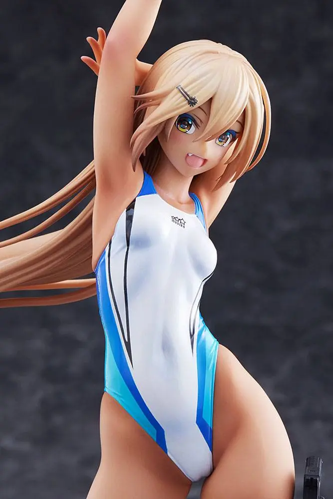 Arms Note PVC Kip 1/7 Kouhai-chan of the Swim Club Blue Line Swimsuit Ver. 29 cm fotografija izdelka