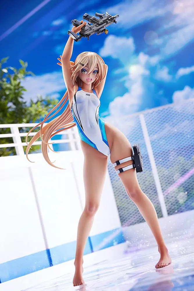 Arms Note PVC Kip 1/7 Kouhai-chan of the Swim Club Blue Line Swimsuit Ver. 29 cm fotografija izdelka