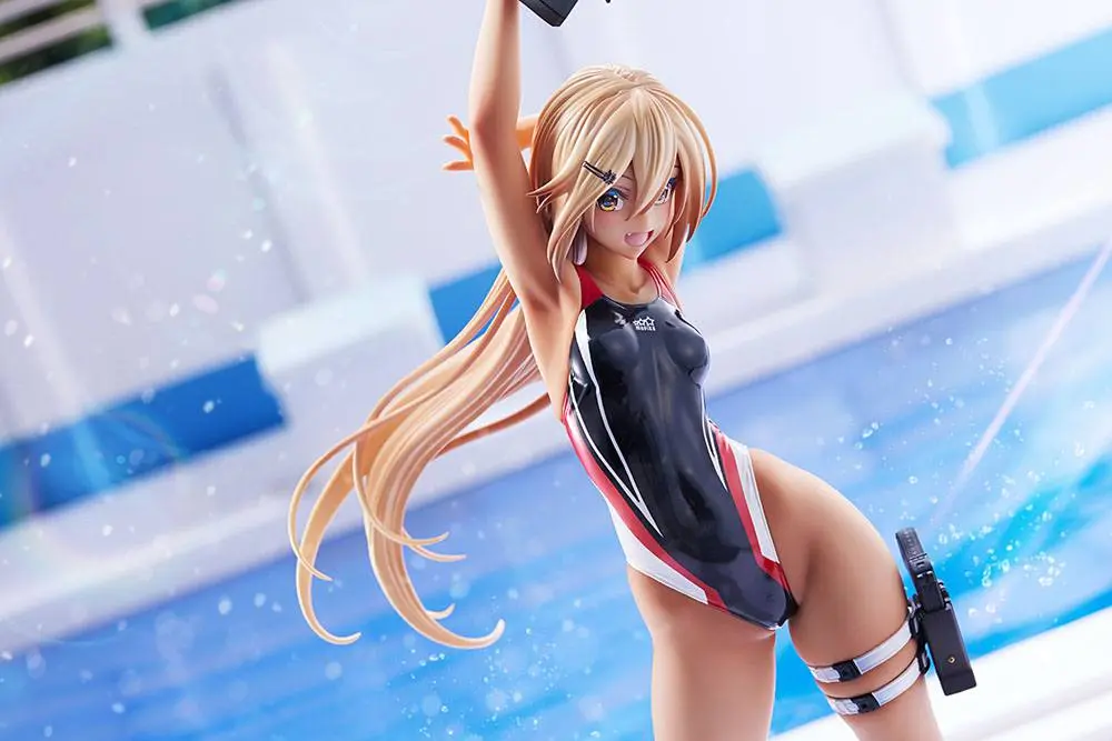 Arms Note PVC Kip 1/7 Kouhai-chan of the Swim Club Red Line Swimsuit Ver. 29 cm fotografija izdelka