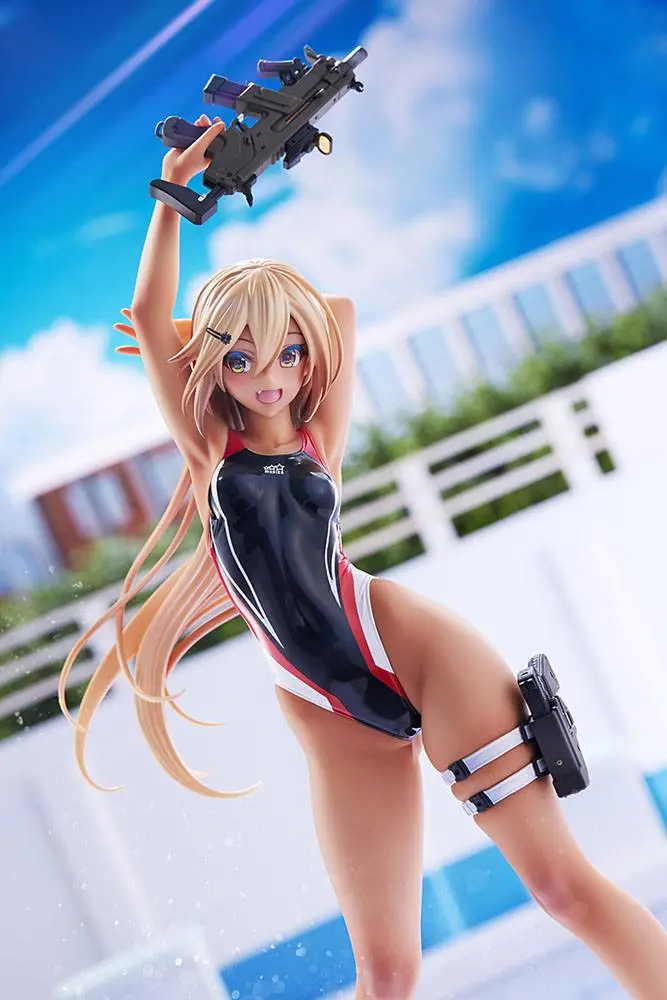 Arms Note PVC Kip 1/7 Kouhai-chan of the Swim Club Red Line Swimsuit Ver. 29 cm fotografija izdelka