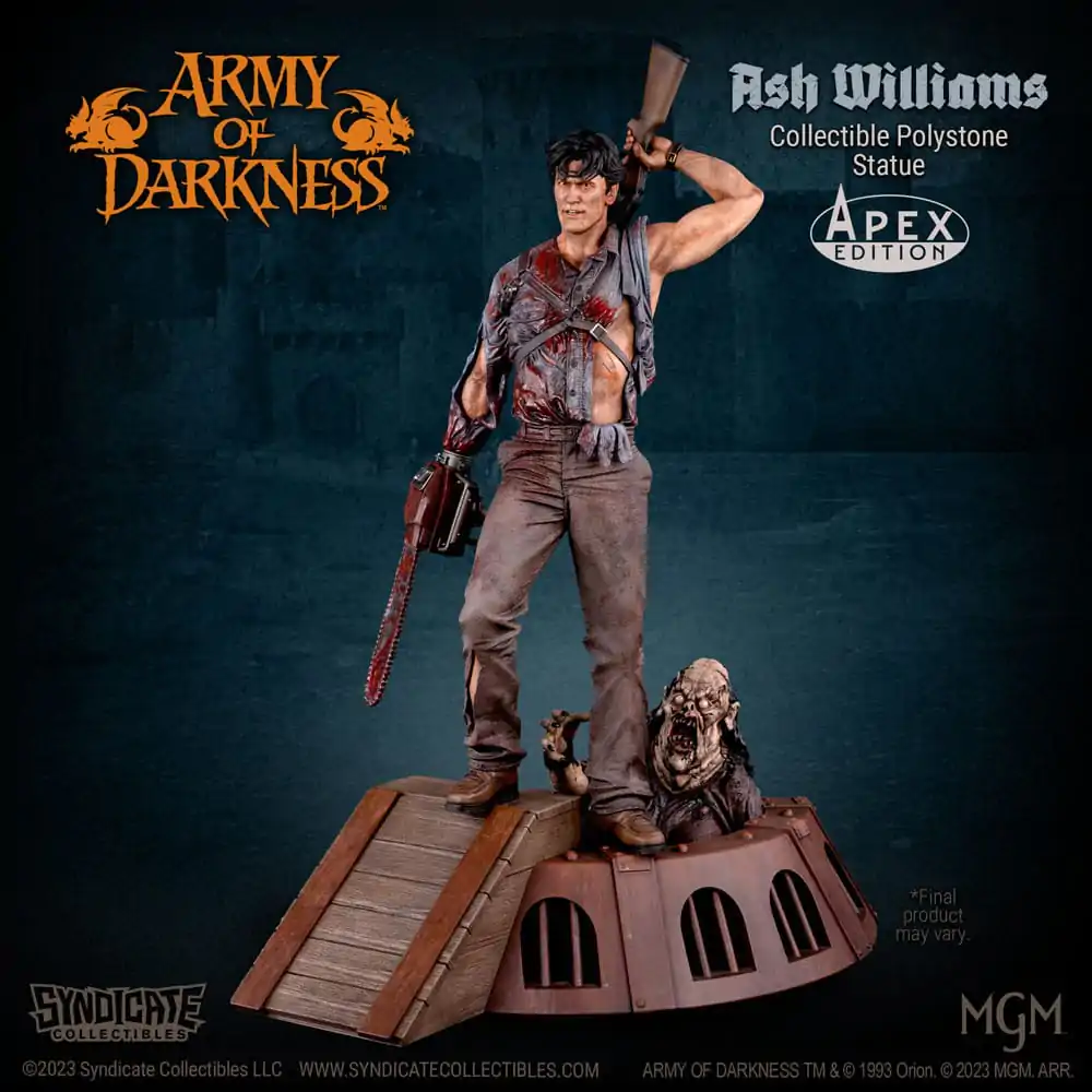 Army of Darkness Kip 1/10 Ash Williams 28 cm fotografija izdelka