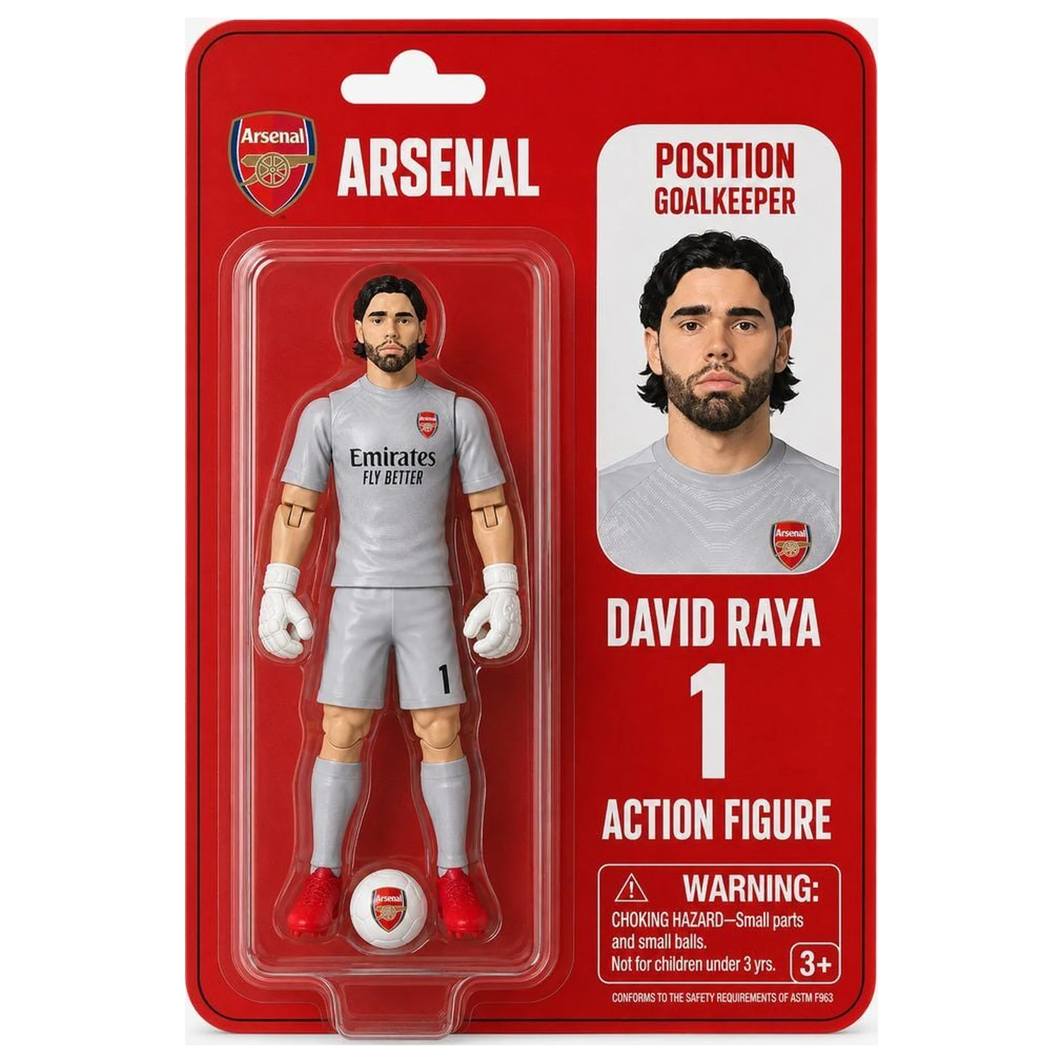 Arsenal David Raya akcijska figura 10cm fotografija izdelka