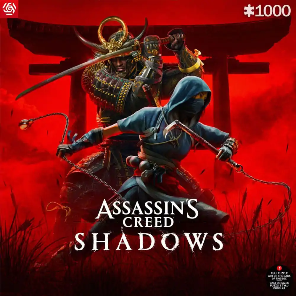 Assassin's Creed Shadows Naoe & Yasuek Puzzle (1000 kosov) fotografija izdelka