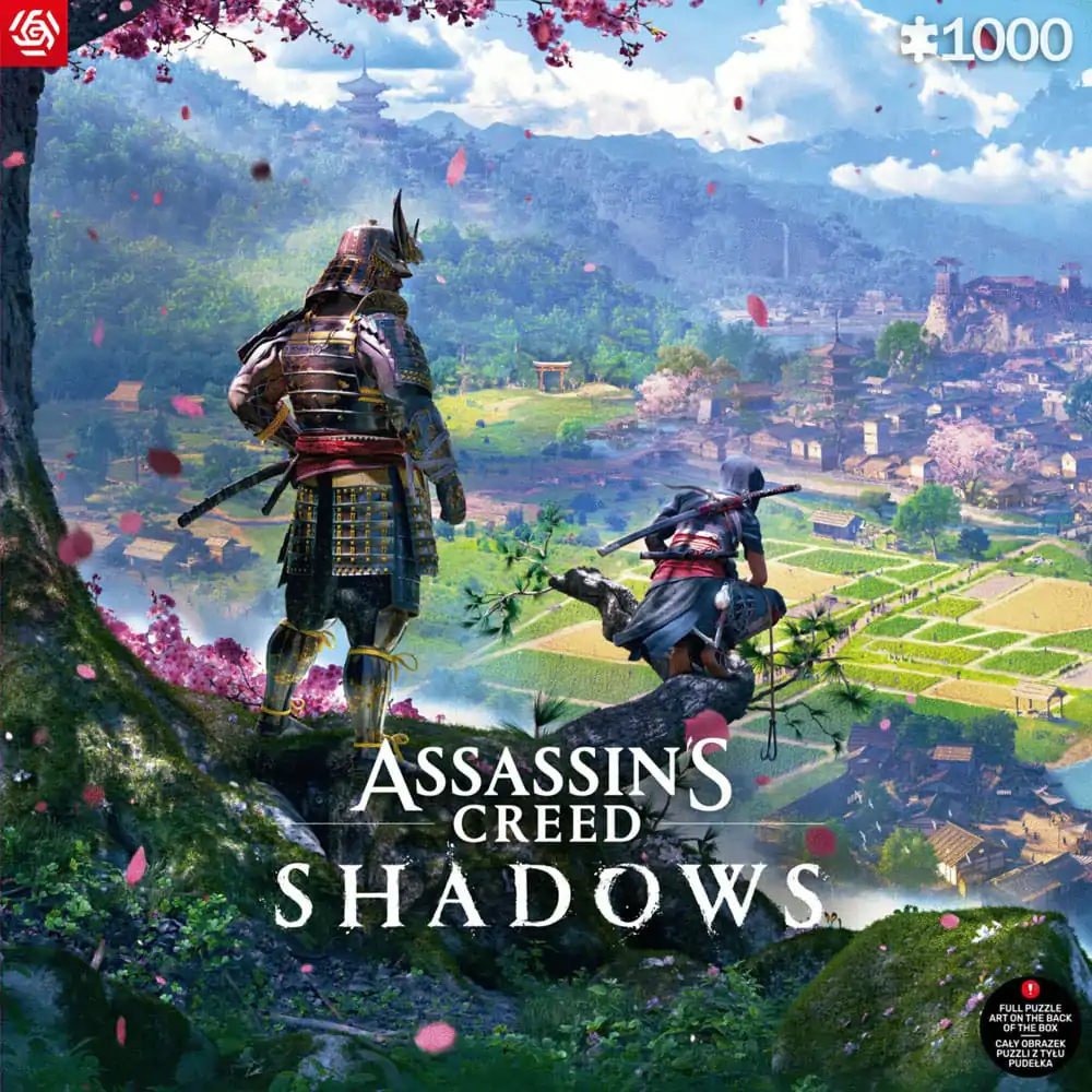 Assassin's Creed Shadows Puzzle Panorama Japonske (1000 kosov) fotografija izdelka