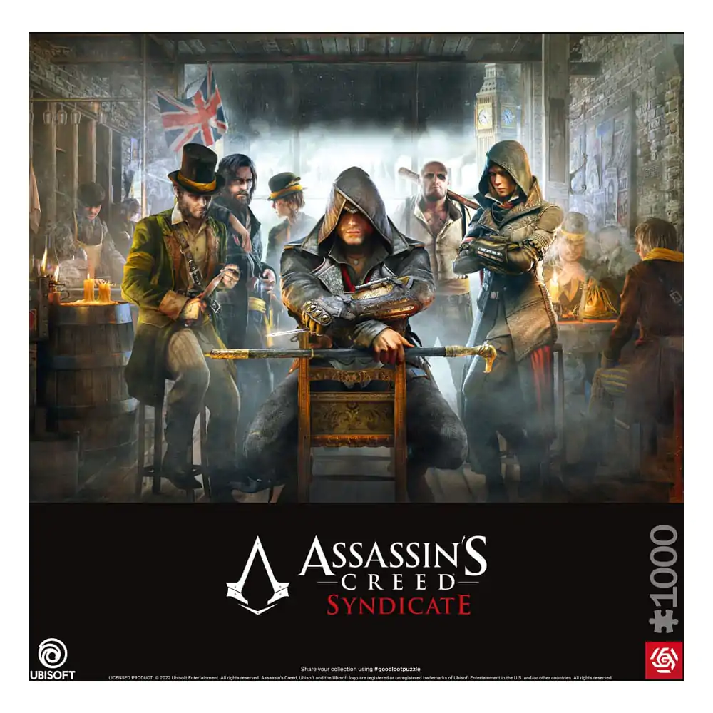 Assassin&#039;s Creed Syndicate Gaming Puzzle Gostilna (1000 kosov) fotografija izdelka