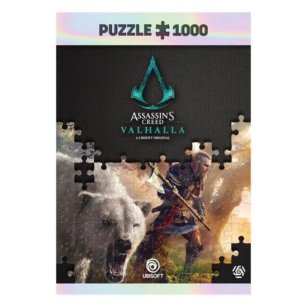 Assassin's Creed Valhalla Premium Puzzle Eivor & Polarni medved (1000 kosov) fotografija izdelka