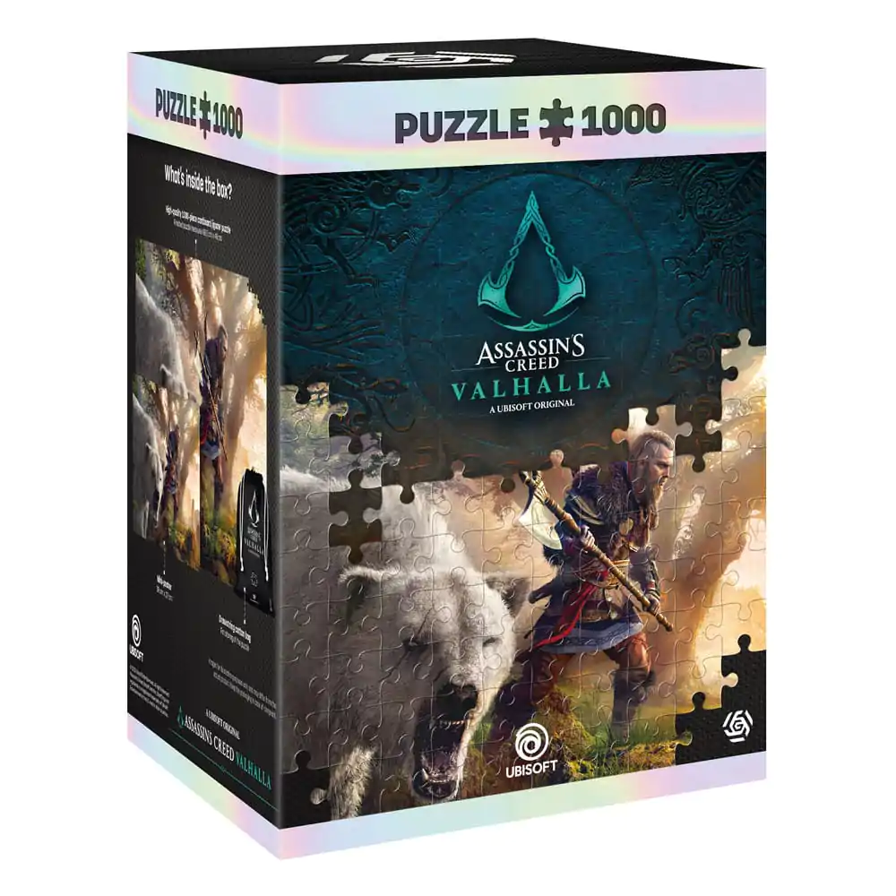 Assassin's Creed Valhalla Premium Puzzle Eivor & Polarni medved (1000 kosov) fotografija izdelka