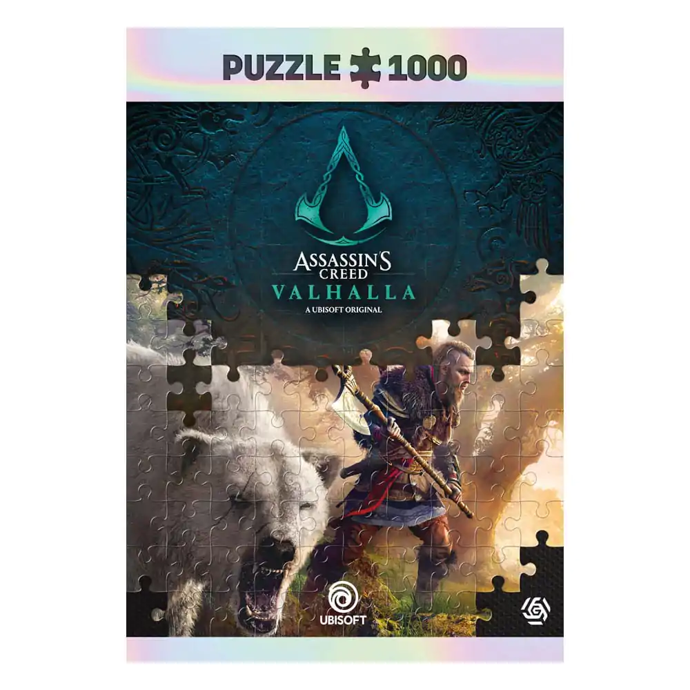 Assassin's Creed Valhalla Premium Puzzle Eivor & Polarni medved (1000 kosov) fotografija izdelka